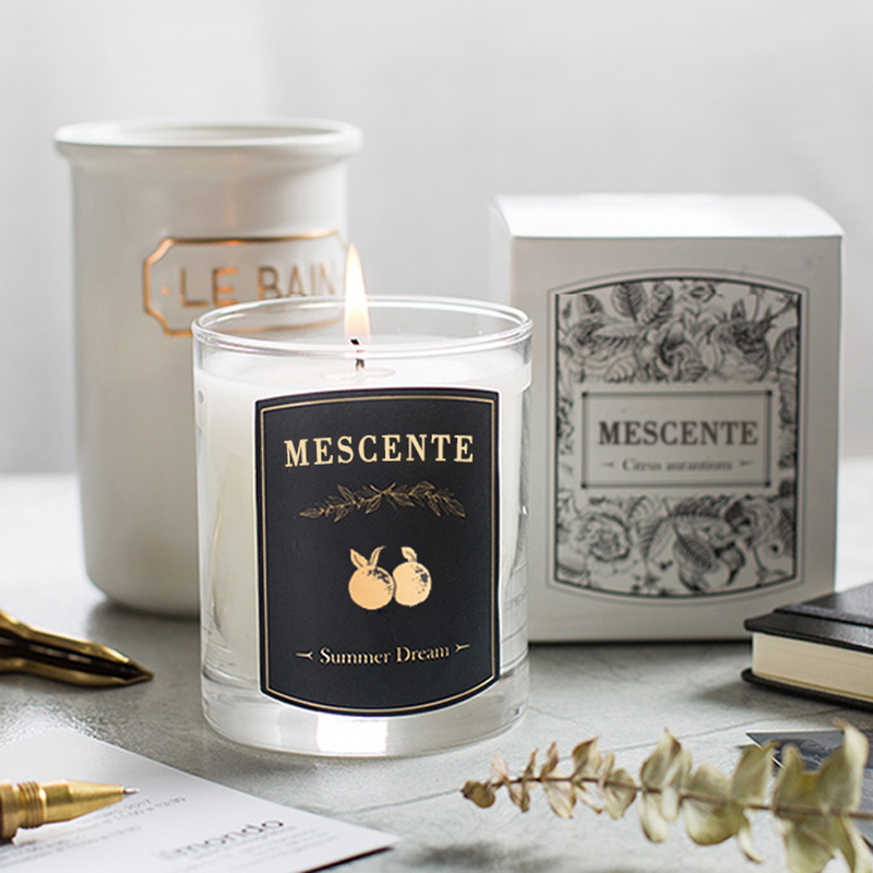 شمعة فاخرة المعطرة بعلامة تجارية خاصة للتدليك من M&Scent