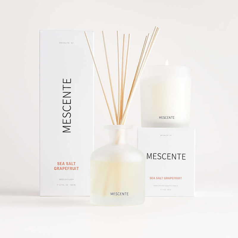 مجموعة ناشر رائحة القصب ذات اللون الفاخر ذات العلامة التجارية الفاخرة من M&Scent مع صندوق