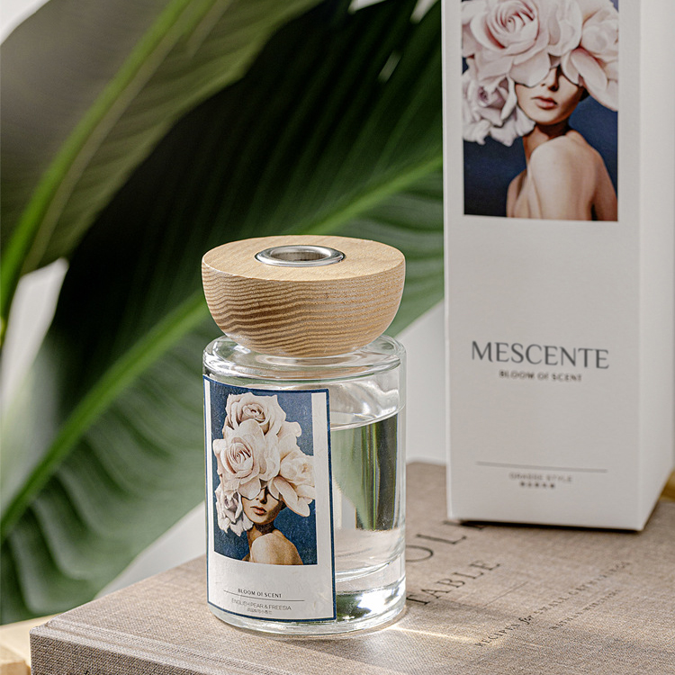 مجموعات ناشرات القصب الزجاجية ذات العلامة التجارية الخاصة بالجملة من M&Scent مع سدادة