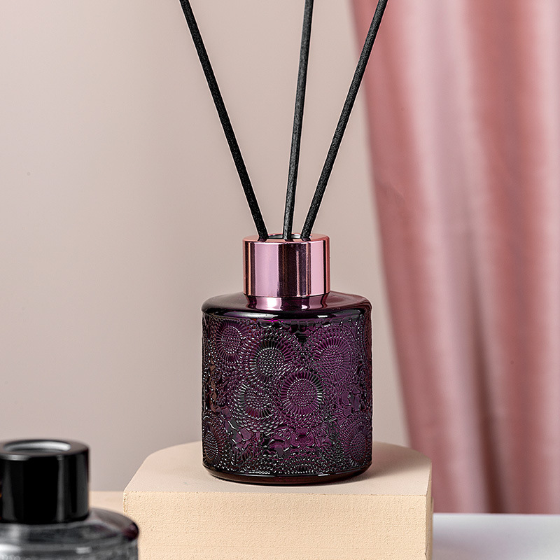 زجاجة ناشرة أعواد عطرية ذات علامة خاصة من M&Scent مع علبة هدايا، ناشرة أعواد عطرية فاخرة