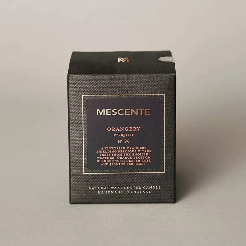 شمعة جديدة مخصصة من M&Scent من الكريستال الجرار Kerzen شمعة المعطرة الجديدة بغطاء