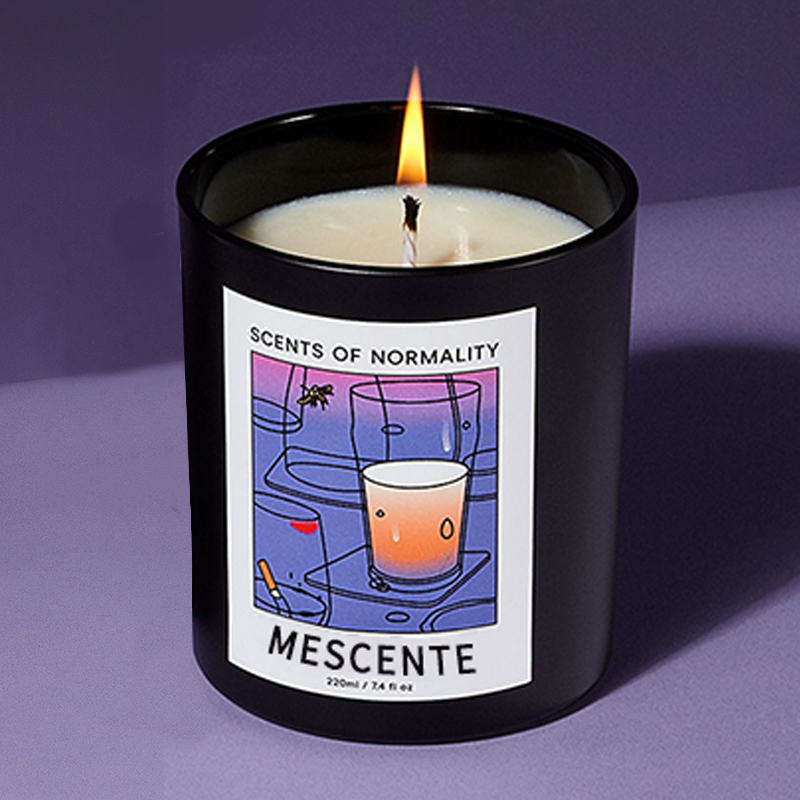 العلامة المخصصة بالجملة M & Scent لعيد الميلاد ورائحة الكريستال وشمع البداية من المصنع