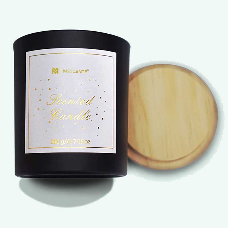 زجاجة صغيرة مستديرة كريستالية بشعار M&Scent، شموع معطرة بشمعة قهوة وقهوة متنوعة بكميات كبيرة بكميات كبيرة