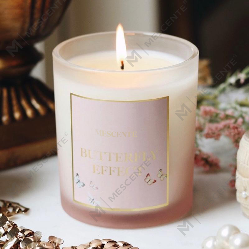 M&Scent بالجملة برطمانات كريستال عيد الميلاد الفاخرة الجديدة ذات العلامة التجارية الخاصة مع شمعة الصويا المعطرة Kerzen مع غطاء