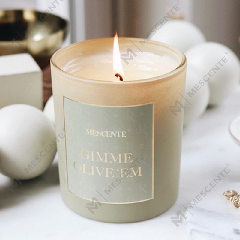 M&Scent بالجملة برطمانات كريستال عيد الميلاد الفاخرة الجديدة ذات العلامة التجارية الخاصة مع شمعة الصويا المعطرة Kerzen مع غطاء