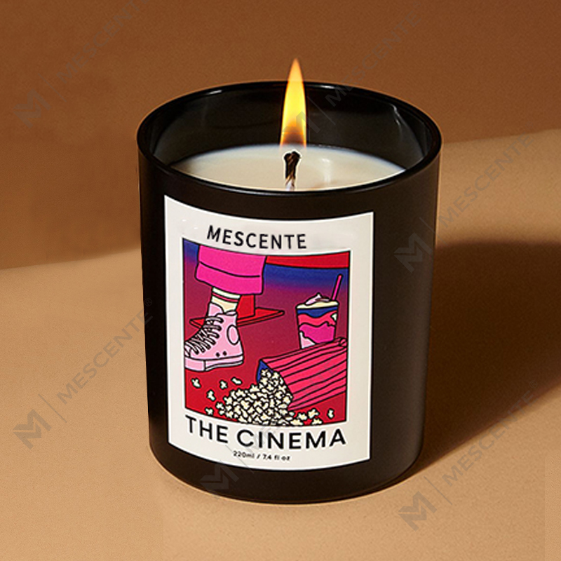 شموع شمع الصويا الفاخرة المصنوعة يدويًا برائحة الكريستال لعيد الميلاد من M&Scent بالجملة