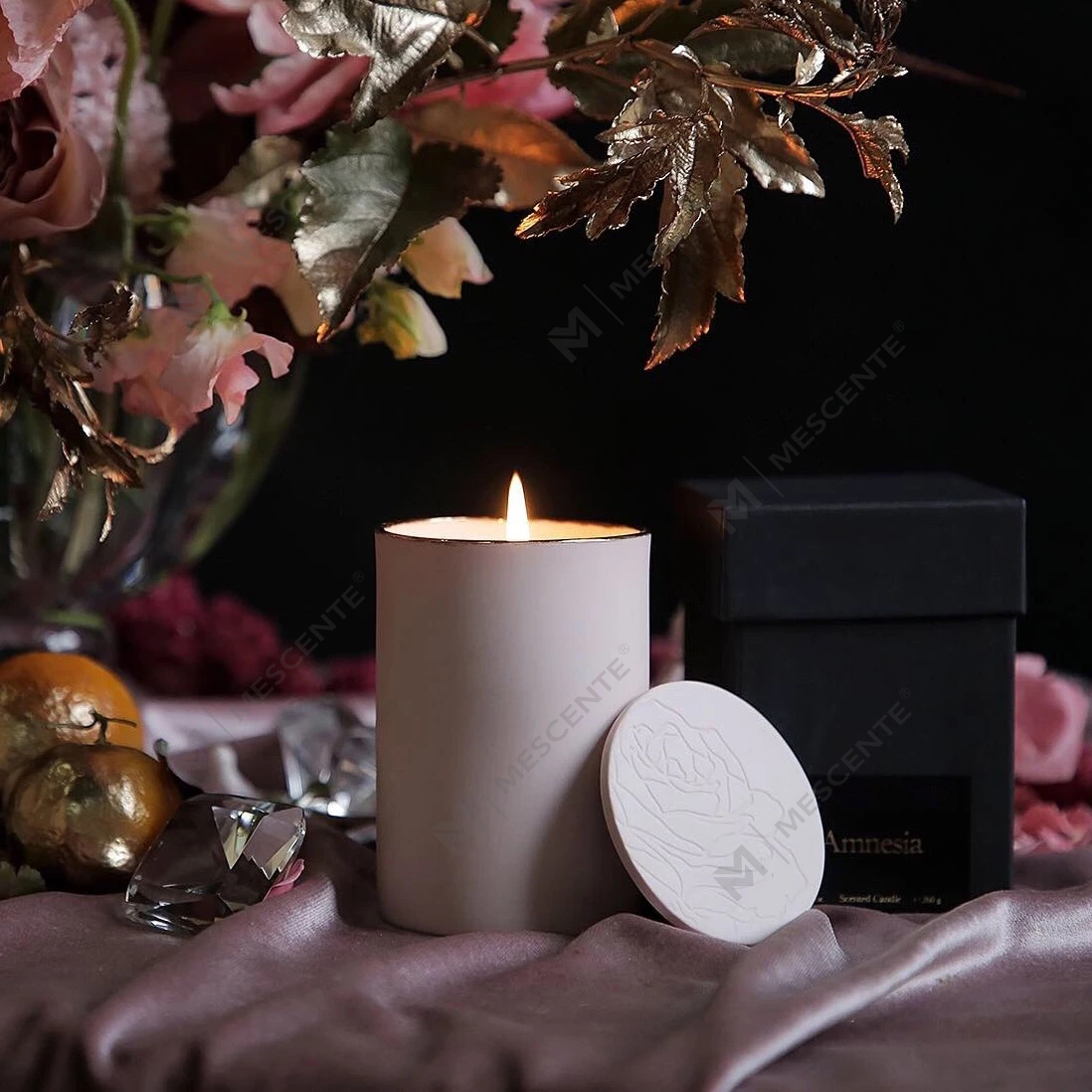 مجموعة هدايا من شموع زيت عطري معطر رخيصة الثمن من M&Scent بالجملة مع شعار