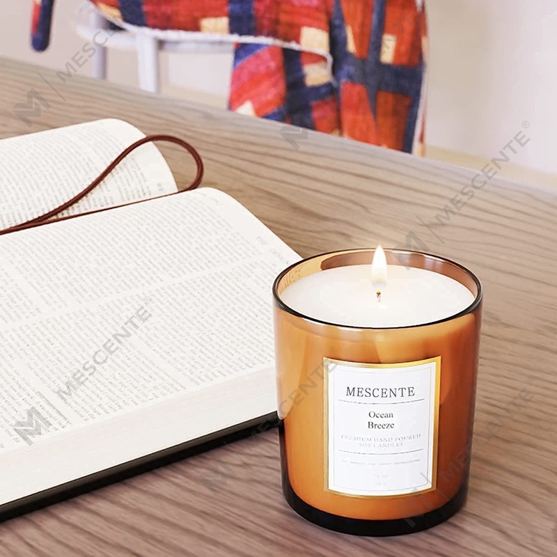 مجموعة هدايا شموع شمع الصويا المعطرة الفاخرة المخصصة من M&Scent للبيع بالجملة