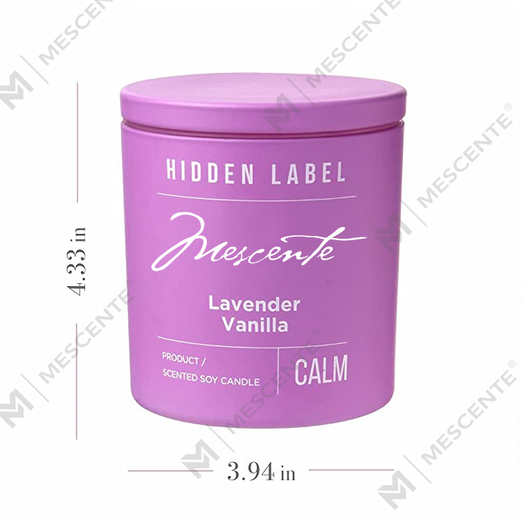 شموع شمع الصويا المعطرة مع البلورات من M&Scent بالجملة فاخرة خاصة