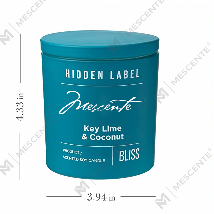 شموع شمع الصويا المعطرة مع البلورات من M&Scent بالجملة فاخرة خاصة