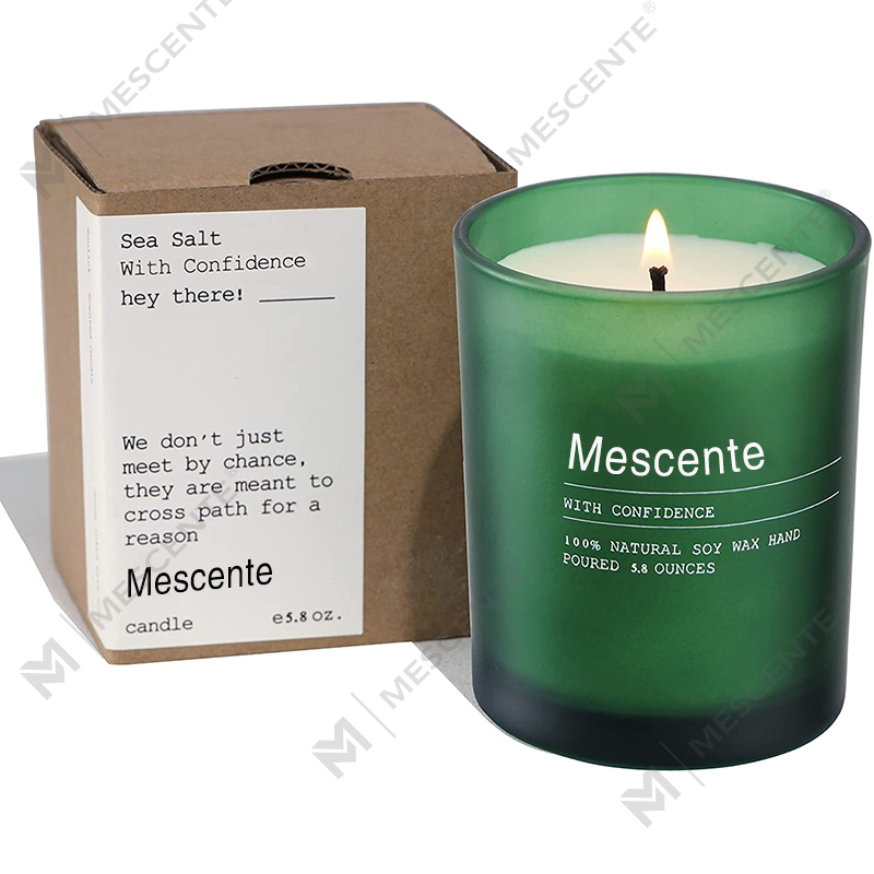 جرة زينة الزفاف المخصصة من M&Scent مع شموع معطرة بالياسمين واليلانغ يلانغ مع ملصقات بكميات كبيرة