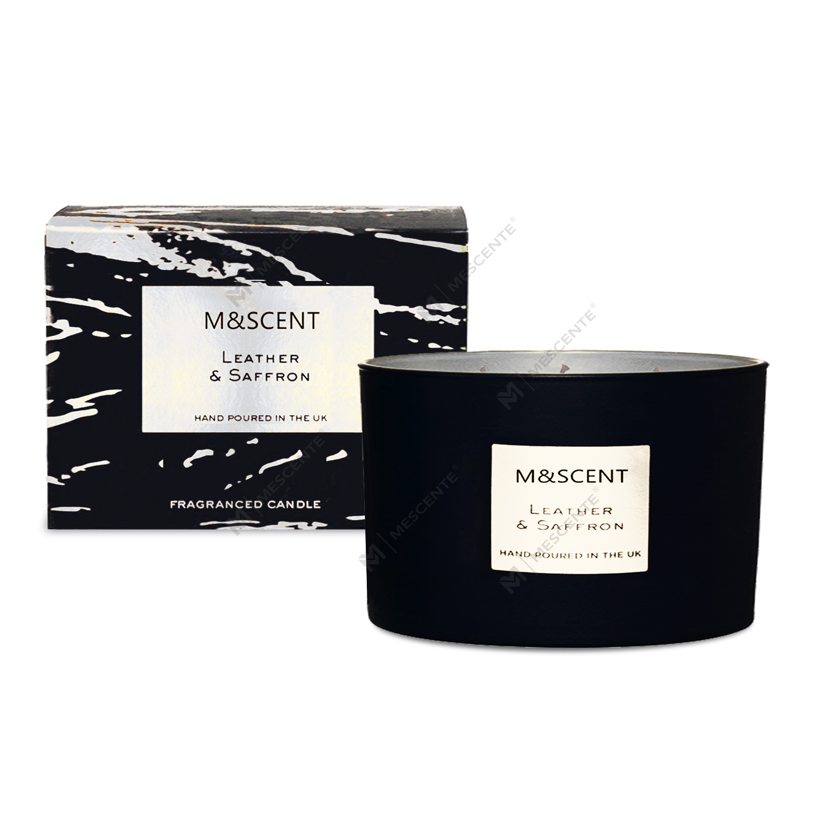 مجموعة هدايا من شموع جوز الهند المعطرة ذات 3 فتائل من M&Scent للبيع بالجملة