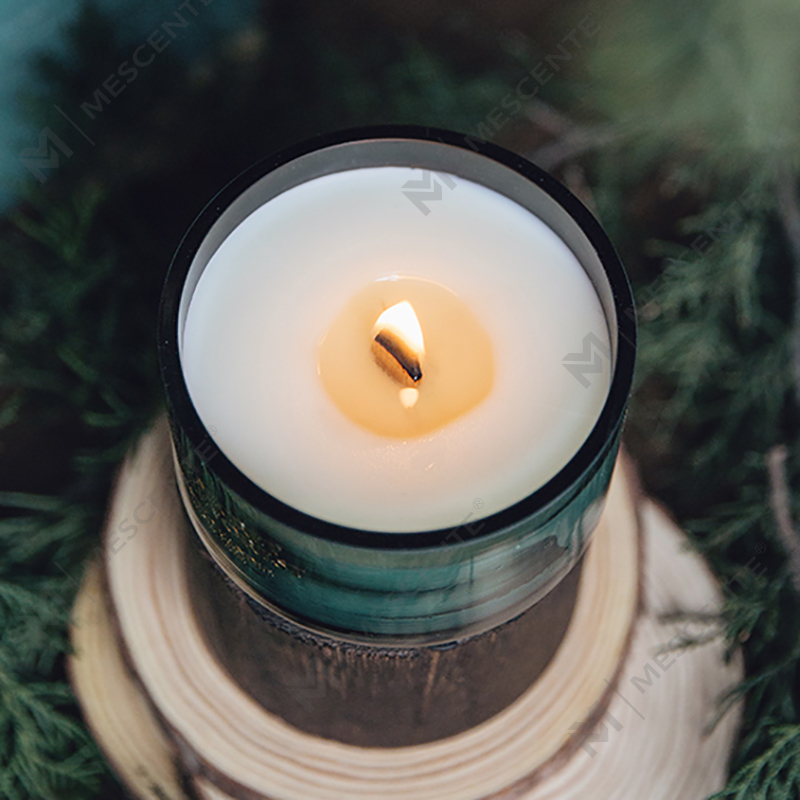 أوعية زجاجية مخصصة من M&Scent، طلب بالجملة، شمعة شمع الصويا المعطرة مع بلورات
