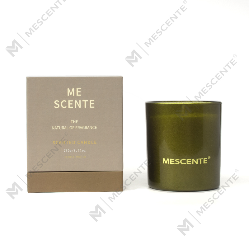 مرطبانات الشموع السوداء لعيد الميلاد ذات العلامة التجارية الخاصة M&Scent روائح الشموع المعطرة للعلاج العطري