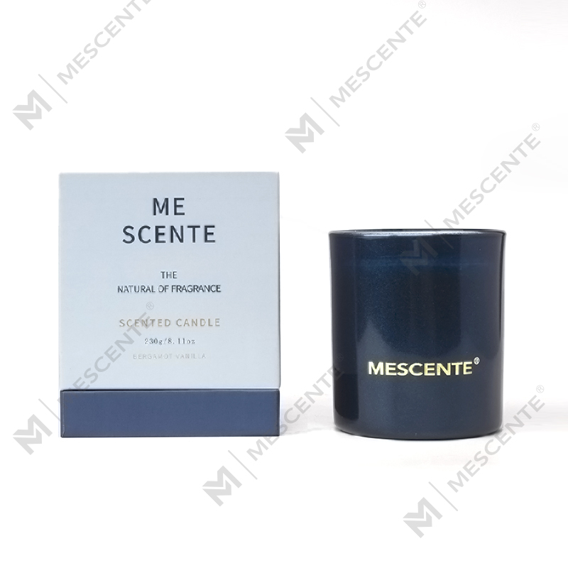 مرطبانات الشموع السوداء لعيد الميلاد ذات العلامة التجارية الخاصة M&Scent روائح الشموع المعطرة للعلاج العطري
