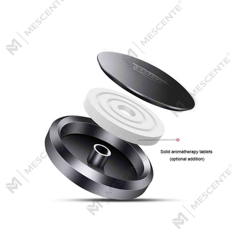 عطر معطر هواء معلق للسيارة بشعار M&Scent المخصص، معطر هواء منزلي برائحة كتلة الألياف العضوية للسيارة