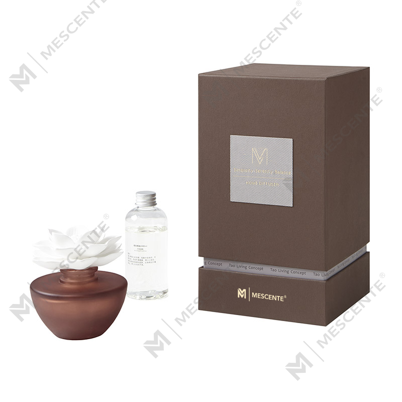 عطر وايت فلاور الصغير برائحة القصب وزيت موزع الروائح، مجموعة هدايا موزعات القصب التايلاندية