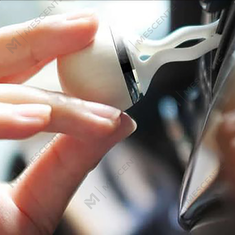 معطر هواء خشبي للسيارة برائحة عطرية مخصصة من M&Scent، معطر هواء للسيارة سائل