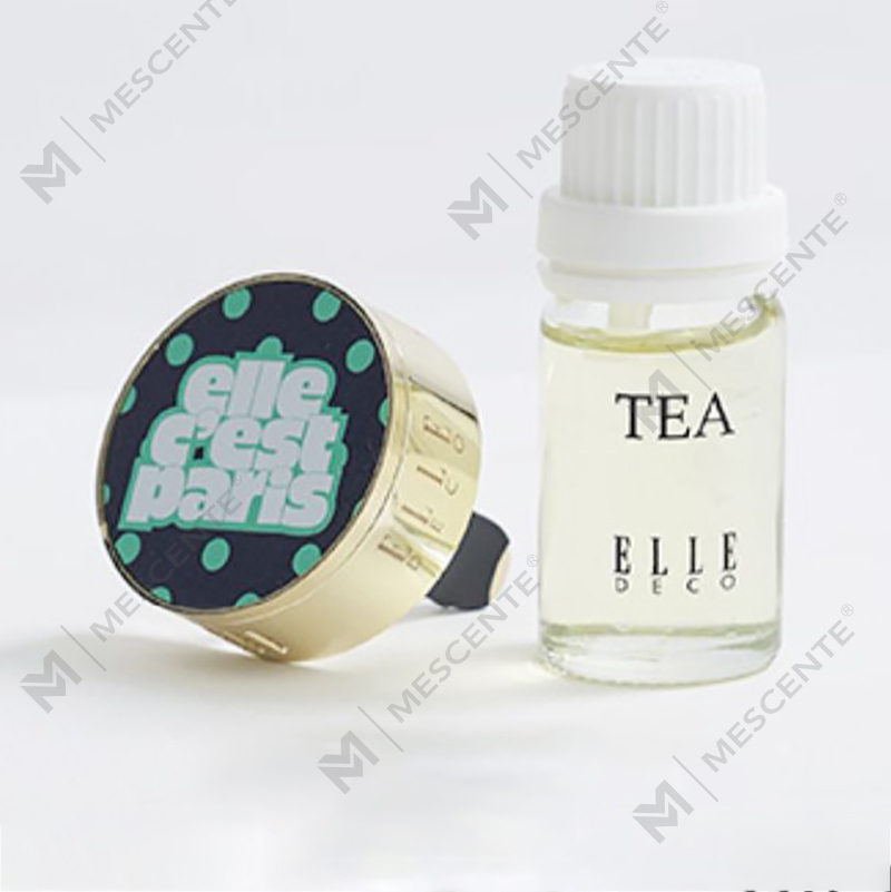 موزع معطر سائل فاخر للسيارات من M&Scent مع قلادة بمشبك معلق