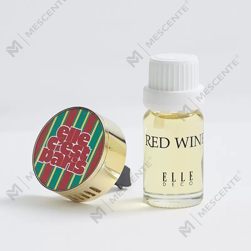 موزع معطر سائل فاخر للسيارات من M&Scent مع قلادة بمشبك معلق