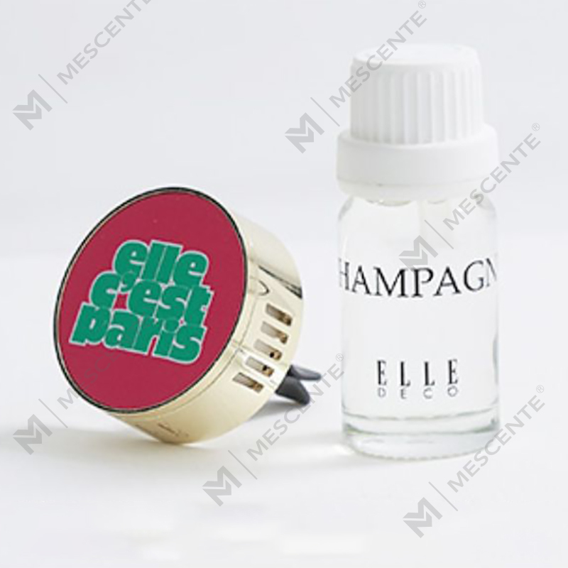 موزع معطر سائل فاخر للسيارات من M&Scent مع قلادة بمشبك معلق