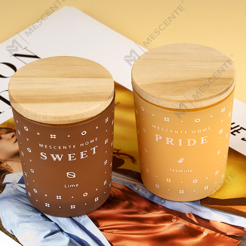 مجموعة شموع معطرة بشمع الصويا المنزلي M23352 مكونة من 3 قطع