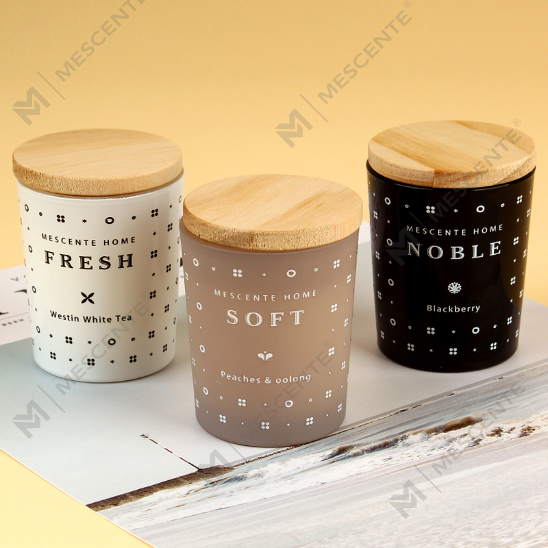 مجموعة شموع معطرة بشمع الصويا المنزلي M23352 مكونة من 3 قطع