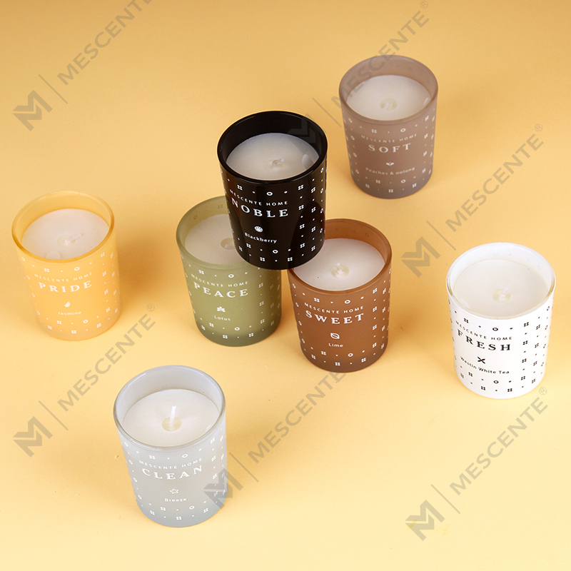 مجموعة شموع معطرة بشمع الصويا المنزلي M23352 مكونة من 3 قطع