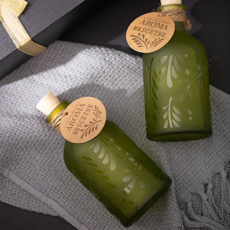 زجاجة زينة فاخرة مخصصة من M&Scent، سائل زهور، جهاز توزيع الأعشاب مع صندوق هدايا