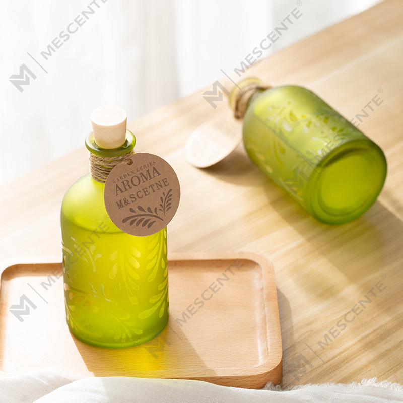 زجاجة زينة فاخرة مخصصة من M&Scent، سائل زهور، جهاز توزيع الأعشاب مع صندوق هدايا