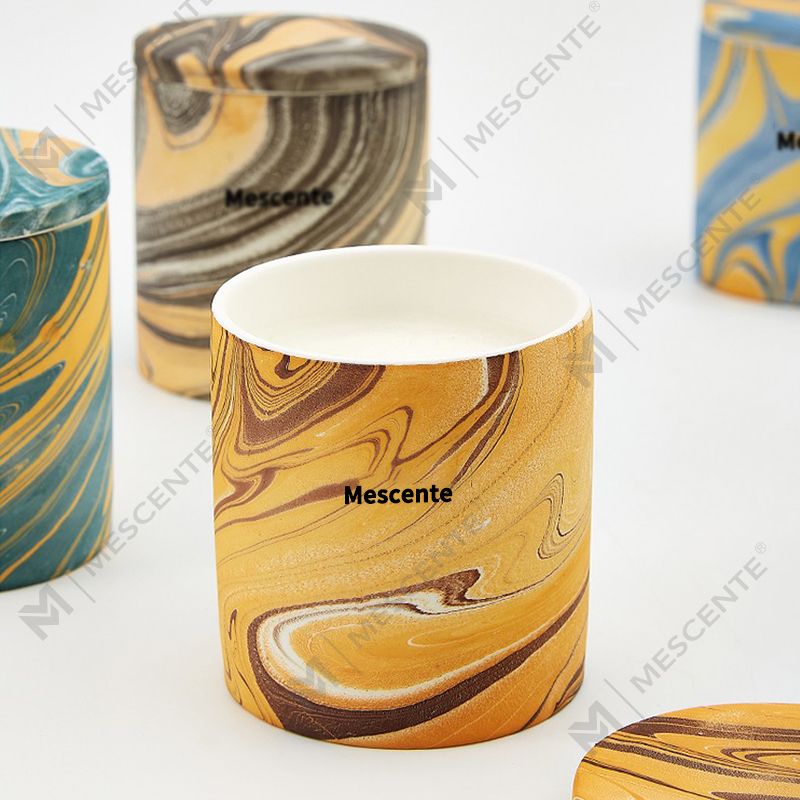 شمعة M&Scent رخيصة الثمن مخصصة فاخرة ذات علامة تجارية خاصة معطرة من شمع الصويا وفتيل الخشب