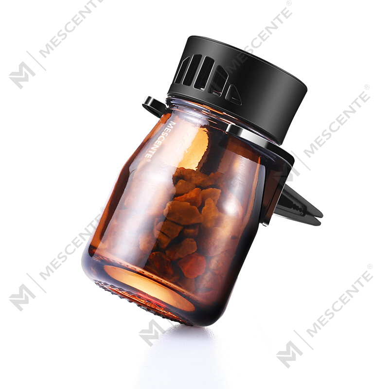 زجاجات معطر هواء صغيرة للسيارات بشعار M&Scent العضوي المخصص، مضخة هواء للسيارة