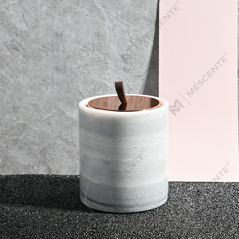 شموع شمع الصويا المعطرة بالكريستال من M&Scent للبيع بالجملة، فاخرة مخصصة للديكور، علامة تجارية خاصة، زجاج أسود، شموع شمع الصويا المعطرة بالكريستال