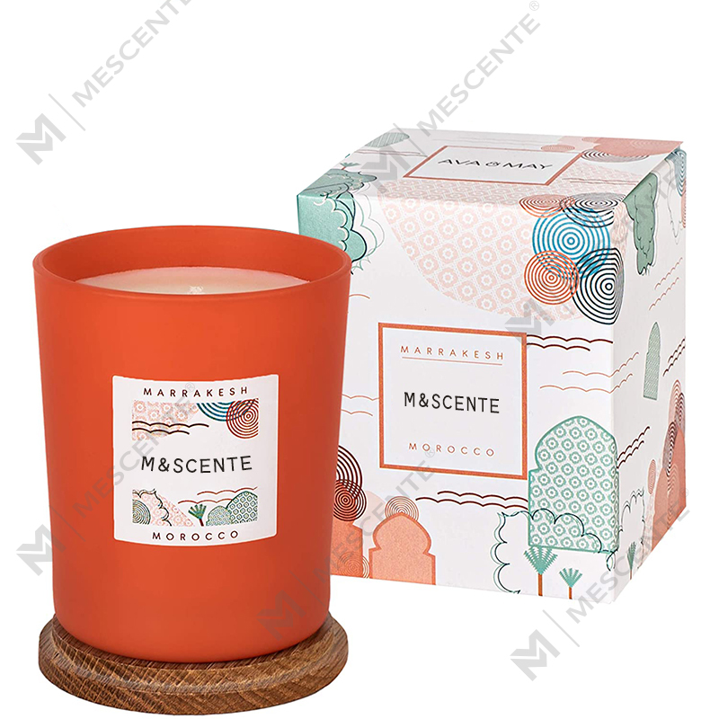 شموع أنيقة من شمع الصويا المعطر الملون من M&Scent، مصنوعة حسب الطلب من علامة تجارية خاصة