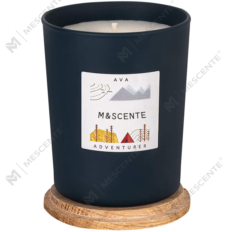 شموع أنيقة من شمع الصويا المعطر الملون من M&Scent، مصنوعة حسب الطلب من علامة تجارية خاصة