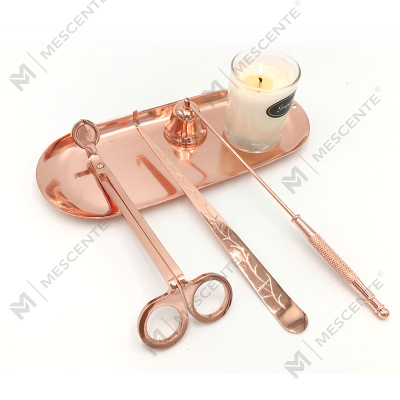 مجموعة مقص تشذيب الفتيل 4 في 1 من Mescente A99133-3