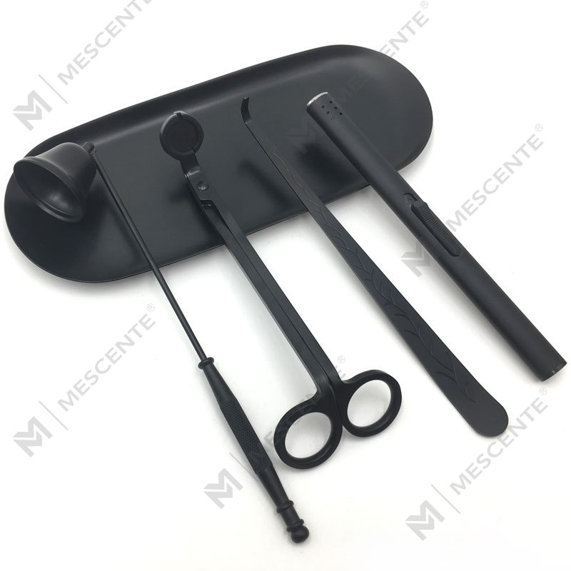 مجموعة مقص تشذيب الفتيل 4 في 1 من Mescente A99133-3