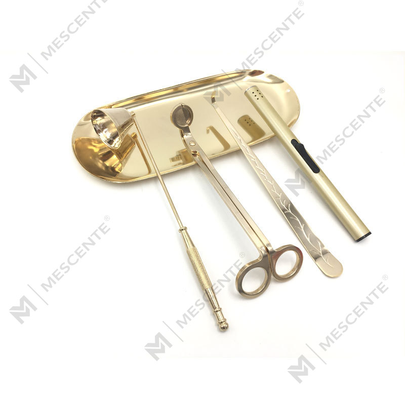 مجموعة مقص تشذيب الفتيل 4 في 1 من Mescente A99133-3