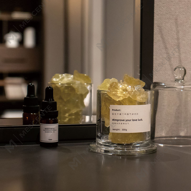 موزع رائحة الزيوت العطرية على شكل تمثال ديكوري منزلي من السيراميك والكريستال الحجري A29199 - الأشياء الثمينة