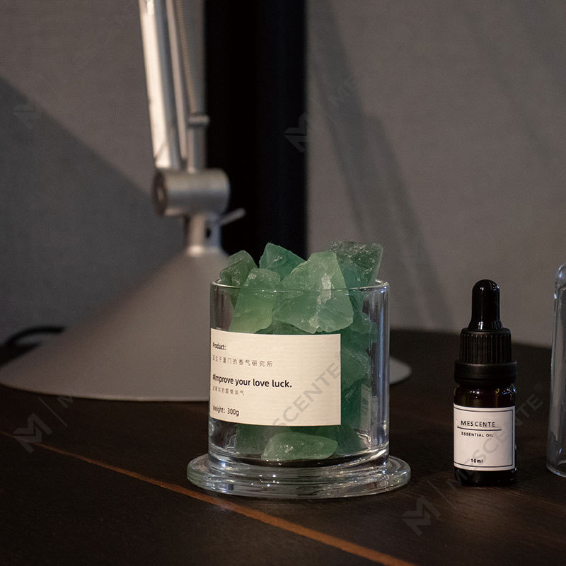 موزع رائحة الزيوت العطرية على شكل تمثال ديكوري منزلي من السيراميك والكريستال الحجري A29199 - الأشياء الثمينة