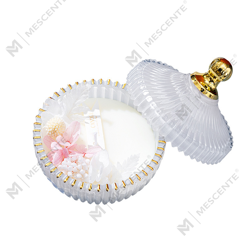 شمعة M&Scent رخيصة الثمن مخصصة فاخرة ذات علامة تجارية خاصة معطرة من شمع الصويا وفتيل الخشب