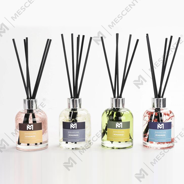 مجموعة هدايا معطرات الهواء وموزعات الروائح من القصب لهدايا الزفاف