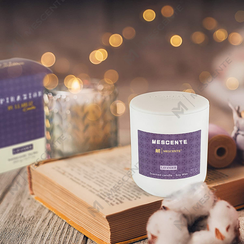 شموع صغيرة من فول الصويا من M&Scent Mason Jar، شموع رخامية فاخرة للتغليف من شمع الصويا