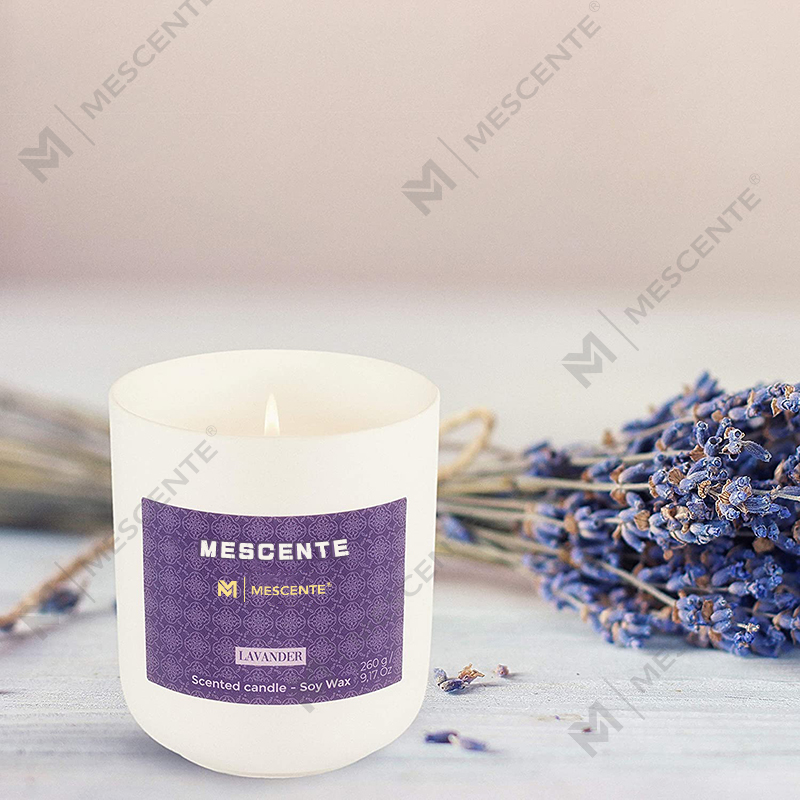 شموع صغيرة من فول الصويا من M&Scent Mason Jar، شموع رخامية فاخرة للتغليف من شمع الصويا