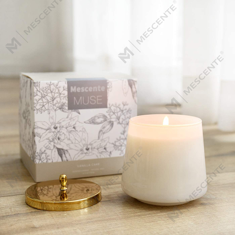 كتاب العلاج بالروائح الطبيعية 100% من M&Scent شمعة الصويا المعطرة للمنزل، شموع كبيرة معطرة