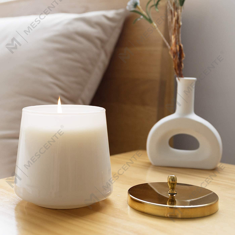 كتاب العلاج بالروائح الطبيعية 100% من M&Scent شمعة الصويا المعطرة للمنزل، شموع كبيرة معطرة