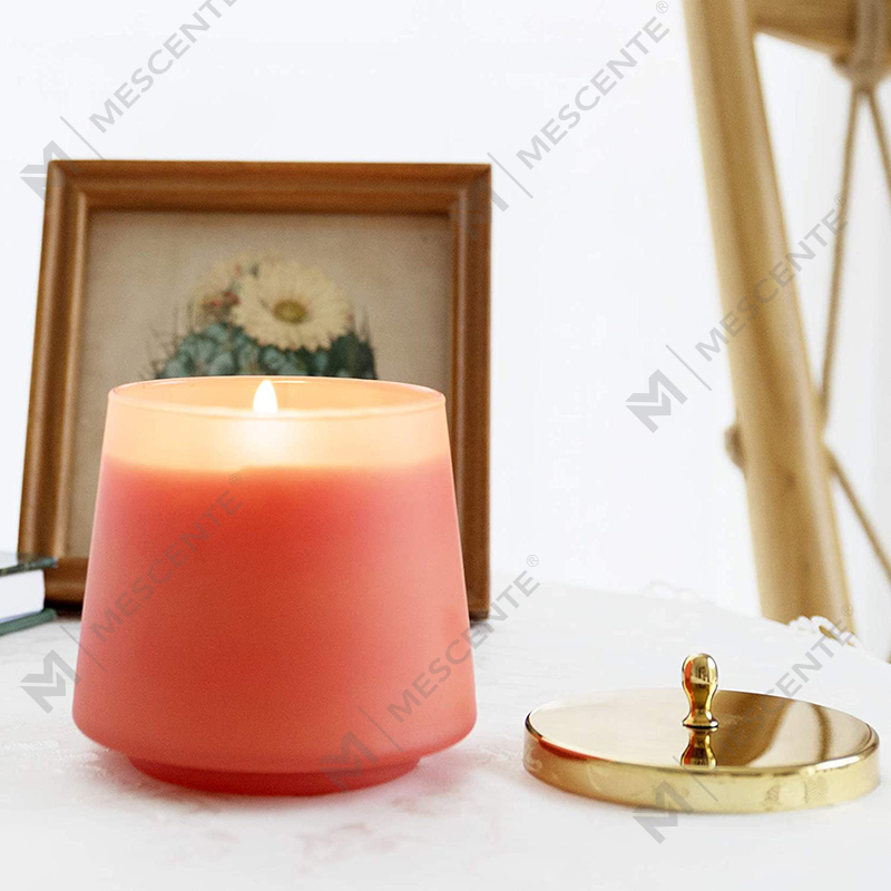 كتاب العلاج بالروائح الطبيعية 100% من M&Scent شمعة الصويا المعطرة للمنزل، شموع كبيرة معطرة