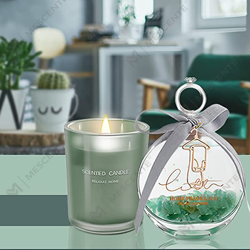 مجموعة هدايا موزع زيت الليمون والريحان المعطر من M&Scent مع أعواد للمنزل