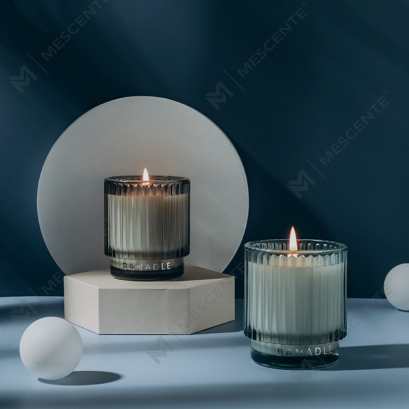 عطور M&Scent برائحة النعناع البري والأوكالبتوس، برطمانات كبيرة، شموع معطرة