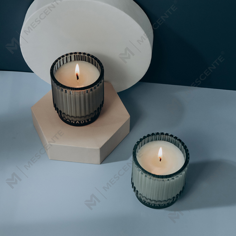 عطور M&Scent برائحة النعناع البري والأوكالبتوس، برطمانات كبيرة، شموع معطرة